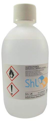 SHL BRAND ISOPROPANOL IPA Isopropyl Alcohol 99.9% Pure (500ml)