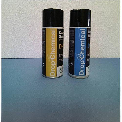 vecam-co Pulizia Condizionatori in Kit 2 Bombole 400ml per Split Sanificazione Fai da Te
