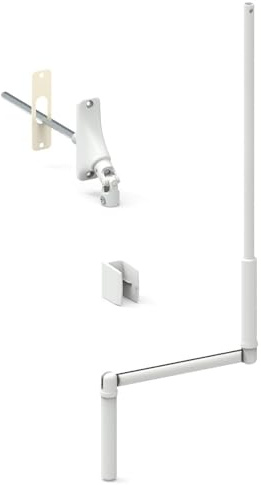 Manivelle de volet roulant 1800 mm Ø 12 mm avec sortie 6P7 à 90°