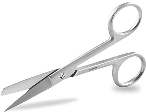 Verbandscheren RIESIGE AUSWAHL 10,5-20 cm aus rostfreiem Spezialstahl (11,5 cm, Schnittfläche: Gerade/Form: Spitz Rund)