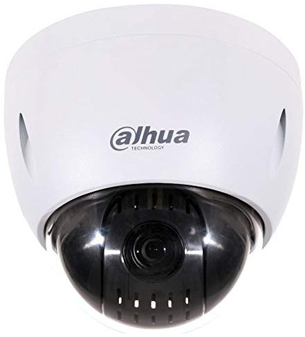 Motorisierte DAHUA IP-Dome-Kamera 2 MP für Innen/aussen, 12x optischer Zoom, Audio und Alarm. Aufnahme auf Micro SD-Karte und PoE