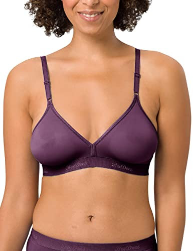 BeeDees Damen Soft-BH Microfun N aubergine | 90C