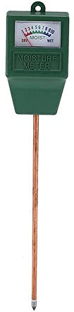 TopHomer Feuchtigkeitsmessgerät Pflanzen, Boden Feuchtigkeitsmesser Bodentester für Topfpflanzen, Garten, Rasen, Bauernhof, Sukkulenten (Keine Batterie erforderlich)