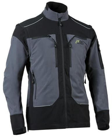 PSS Funktionsjacke X-treme Vario Grau/Schwarz Größe 3XL