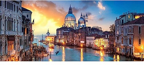 DCIDBEI Diamond Painting Italien Landschaft Landschaften 110x50 cm | Diamant Painting Bilder Erwachsene Diamond Painting Ländliche Häuser Mediterrane Landschaften Mosaik Bastelset