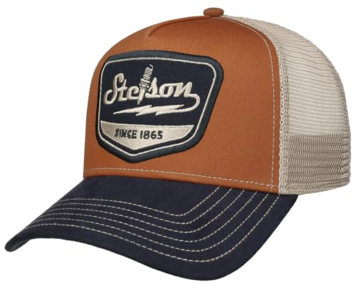 STETSON Spark Plug Trucker keps Mesh snapback Herr Var Sommar