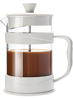 GaRcan Kaffeekessel, Kaffeekessel mit Griff, manuelle französische Pressenkanne, Kaffeemaschine, Handfilterkanne, Glaskaffeemaschine, Kaffeemaschine, Perkolator (Farbe: 350 ml)