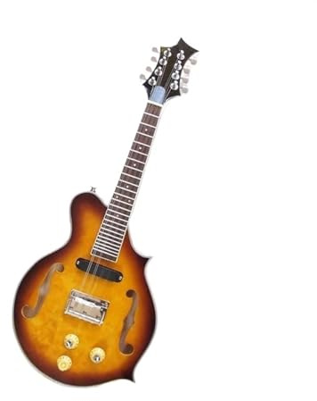 Kit Mandolin instrument Electric Mandolin F-hole Mahogany Maple Veneer Body With Single Coil Pickup