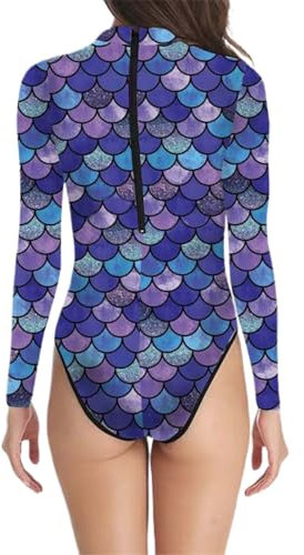 Generisch Badeanzug mit Cups meerjungfrauenflosse mädchen Badeanzug Damen Sport bunt Sport Damen Set Bandeau Bikini Tankini mit Cups
