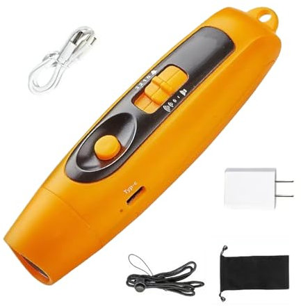 Gadget électrique Gadget portable réglable 3 types de gadgets forts | Sécurité sportive extérieure USB rechargeable avec sangles et lumières pour sifflet électronique, sifflet élecprofesseur d'arbitre