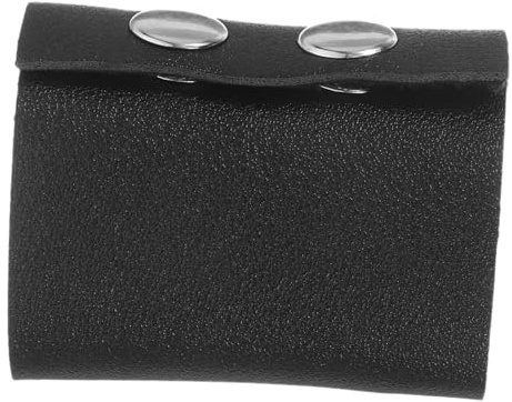 LOLIPPYY Hochwertiger Haargummi Aus Leder Für Mädchen Eleganter Pferdeschwanz Halter Mit Druckknopfverschluss Für Schule Party Und Alltag Fashion Accessoire Für Damen Und