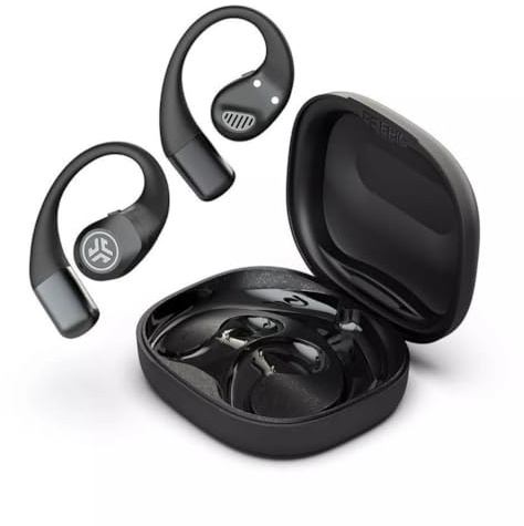 JLab Epic Open Sport Air Conduction Wireless Earbuds Black