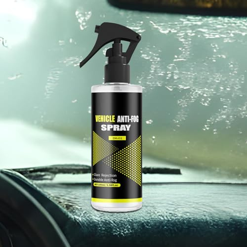 Spray antivaho para parabrisas, 100 ml, revestimiento repelente al agua y a la lluvia, tratamiento de cristal de larga duración, producto para el cuidado del coche, limpiador de seguridad para