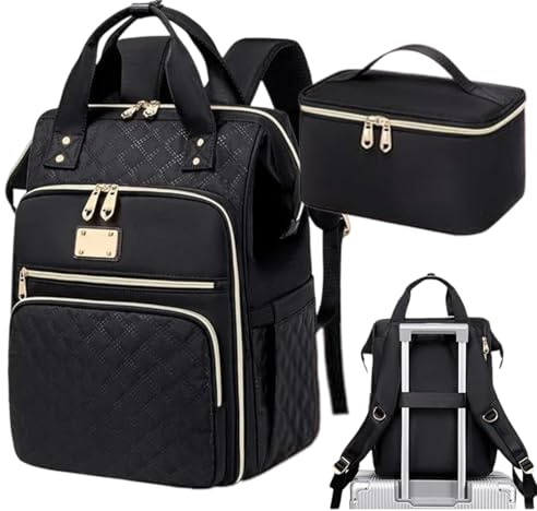 Lunchbox-Rucksack – 1250 g Lehrertasche, Arbeits-Schulrucksack, Laptop-Aufbewahrung mit isoliertem Kühlfach, Mehrzweck-Reisetasche für Büro, Wandern, Camping, Urlaub, Studenten