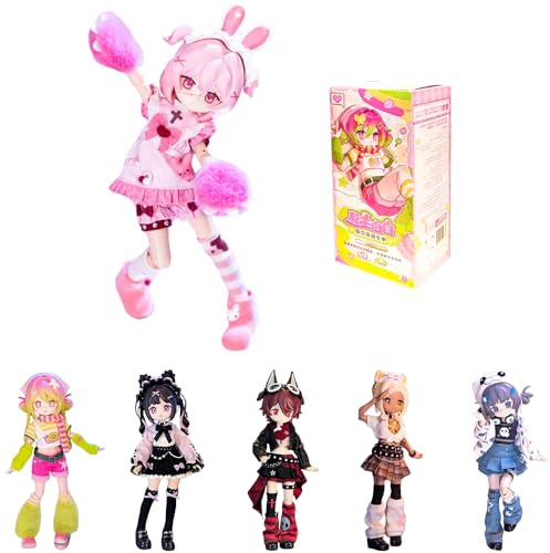 niannyyhouse BJD Blind Box Figuriner, elektroniskt serie för husdjur, skala 1/12, ledig bolldocka, samlarfigur (1 st)