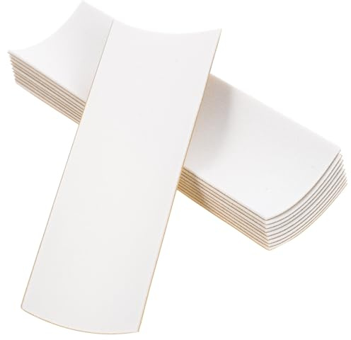 Gogogmee 10 Stück Fingerboard Grip Tape aus Flexiblem Schaumstoff Rutschfestes Griffband für Finger Skateboards Selbstklebend Langlebiges Zubehör für Fingerboards und Fingerbikes