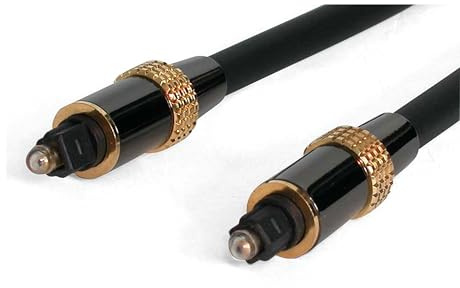 StarTech Câble Audio Optique Numérique Premium 6m, M/M (TOSLINK20) | Toslink SPDIF, Transfert audio numérique haute qualité