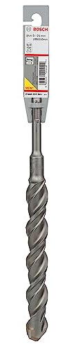 Bosch 2608831061 SDS Plus-3 Hammer Drill Bit, 0 V, Grey, 25 x 200 x 250 mm