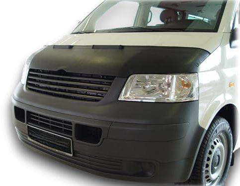 AB-00250 Auto-BRA Motorhaubenschutz kompatibel mit VW Volkswagen T5 Bj. 2003-2009 Transporter Multivan Caravelle California Haubenbra Steinschlagschutz Tuning Bonnet Bra