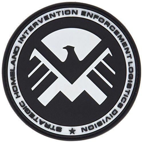 Eagle Team SHIELD AGENT PVC Airsoft Paintball Klett Emblem Abzeichen