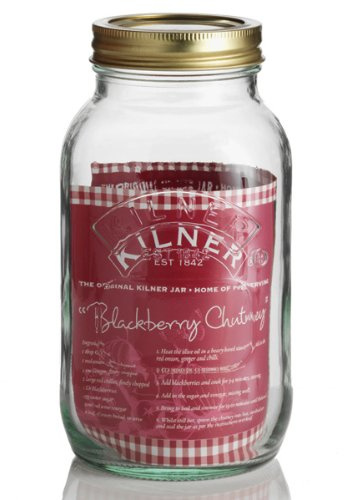 Kilner Preserving Jar 1ltr | Kilner Screw Top Jar, Kilner Preserve Jar, Kilner Jam Jar, Kilner Glass Jar