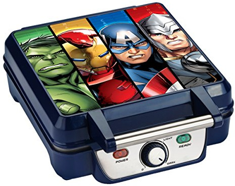 Marvel MVA-281 Avengers Waffle Maker, Blue