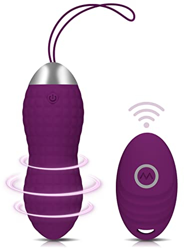 Allmay Liebeskugeln Vibration, Allmay Wasserdicht Bullet-Vibratoren, G punkt und Klitoris Stimulation Sexspielzeug Bullet Vibrator mit Drahtlose Fernbedienung, 10 Vibrationsmodi für Frauen, Paar