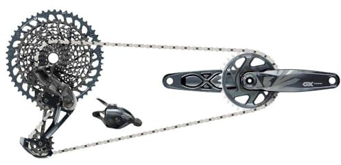 Sram GX Eagle 1x12s Schaltgruppens, Silber