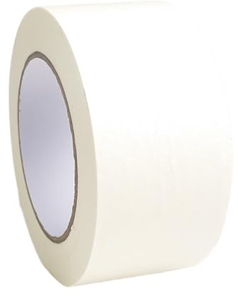 tooloflife Ruban de Masquage, 6 cm x 50 m Ruban de Masquage Peinture pour Intérieur ou Extérieur et Décoration