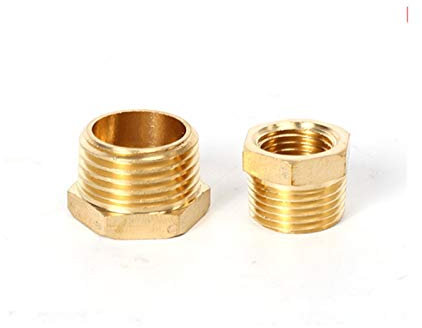 Lnanqing-schlauchverbinder messing SEX-Reduzierbuchse m / f 1/8 1/4 3/8 1/2 3/4 BSP männlich zu weiblicher Messingschlauchfitting, Anschluss für Gartenschlauch ( Color : Male 04 to Female 01 )