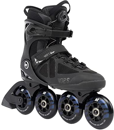 K2 Skates Unisex Inline Skates VO2 S 90 BOA, Black - Night, 30G0132.1.1.090