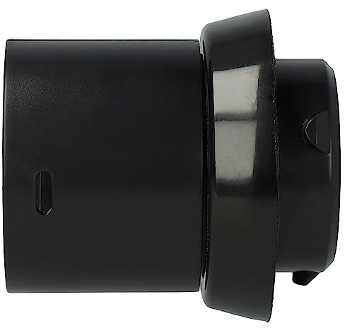 vhbw Schlauch-Adapter kompatibel mit Nilfisk GA 70, GA 80, GA 90, 135, 930, 934 Staubsauger, Staubsaugerschlauch - Anschlussadapter, Schwarz