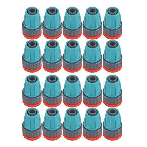 20 Stück Tropfschlauch Anschlüsse 16mm G1/2 Innengewinde Gartenbewässerung Barbed Anschluss Tropfbewässerungsschlauch Wasserhahn Adapter Bewässerungsschlauch Adapter