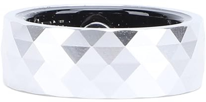 Smart Ring för Android och IOS, Vattentålig Smart Fitness Tracker Ring för Män Kvinnor, Lätt Sömnspårning, 5–7 Dagars Arbetstid (SILVER)