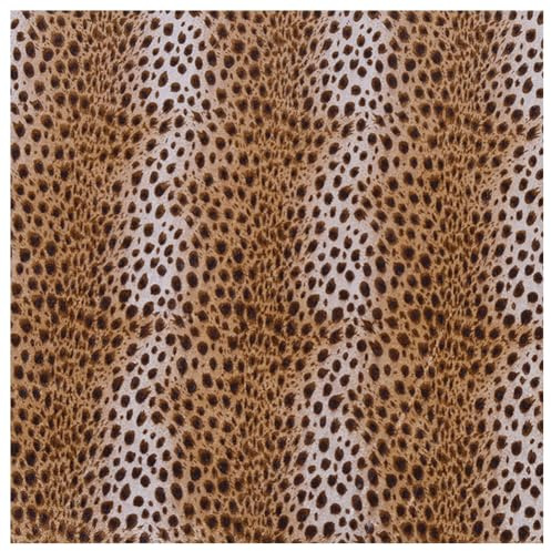 BrightGlow Tissu décoratif imprimé animal - Mode - Tigre - Zèbre - Léopard - Vendu au mètre - Tissu à coudre - Tissu d'impression animal - Avec thème safari - Pour décoration de vêtements - 10# 100 x