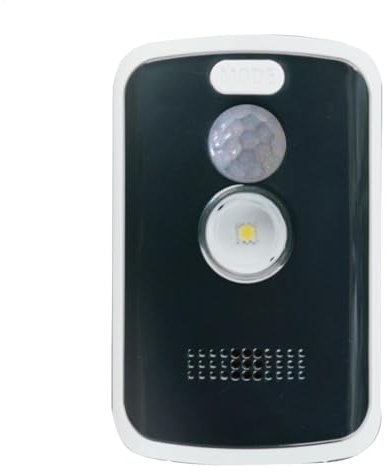 Alarma de Sensor de Movimiento portátil - Detector de Movimiento inalámbrico de 125 dB, de Alarma Interior Que Funciona con Pilas | de Alerta antirrobo portátil de configuración sencil