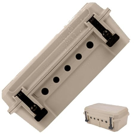 Bkljkf Caja eléctrica para exteriores a prueba de agua,Protector de enchufe para exteriores a prueba de agua - Caja eléctrica grande con tapa de salida para exteriores - Caja De Tomacorriente, Caja