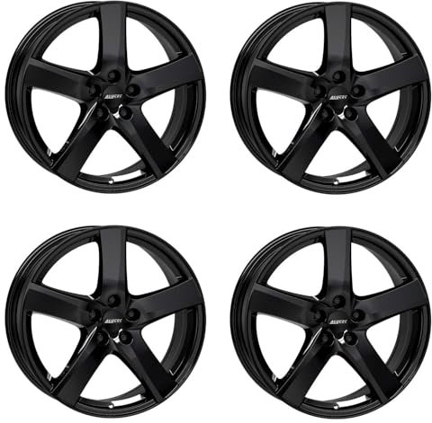 4x Alutec Felgen Freeze 7.5Jx19 ET40 5x114,3 diamant-schwarz kompatibel mit TOYOTA Auris C-HR Camry Hybrid Corolla Prius RAV4