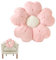 Calkkrer Cuscino per Sedia in Peluche a Forma di Fiore, Cuscino da Pavimento Tatami per Camerette e Soggiorni, Perfetto per Divano e Decorazione, Design Vivace, 35cm x 35cm