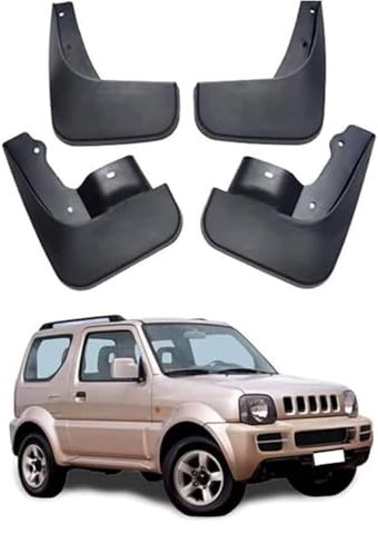 Paraspruzzi Per Suz&uki Per Jimny 2005-2018 Paraspruzzi Parafango Anteriore Posteriore Protezione Completa Paraspruzzi Accessori Auto 4 Pezzi Paraspruzzi
