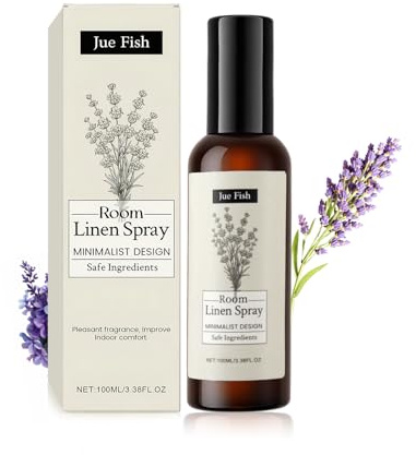 Spray alla Lavanda 100ml | Spray per Ambienti & Cuscino con Olio Essenziale 100% Puro e Naturale | Bio, per Relax, Camera da Letto e Benessere