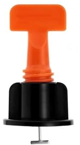 Kit de nivelación de baldosas for suelos de 50 piezas, que incluye nivelador, ajustador, herramientas for colocación en paredes, posicionador y cuñas.