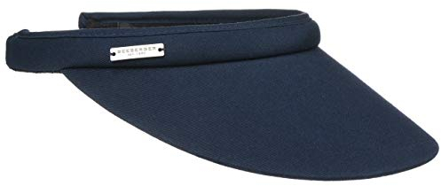 Seeberger Azalee Visor Baumwolle Baumwollvisor Sonnenvisor Sonnenschutz Blendschutz Strandvisor Damenvisor Mit Schirm (One Size, dunkelblau)