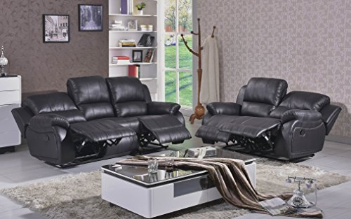Microfaser Relax Schlafsofas Relaxsofas Fernsehsessel 5129-3+2-MS