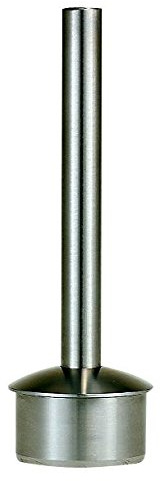SIXONE Handlaufträger für Rohr 42,4x2mm gerade, 12mm, Edelstahl V2A, Silber