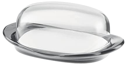 Guzzini Burriera Feeling, Grigio Cielo, 20 x 12.3 x h7.5 cm