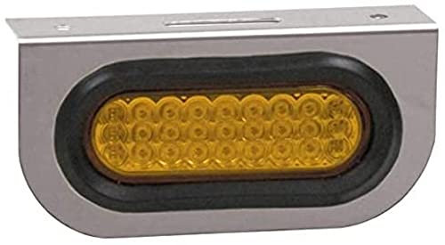 Buyers Products LB1SS, enkel oval rostfritt stål DOT ljusfäste