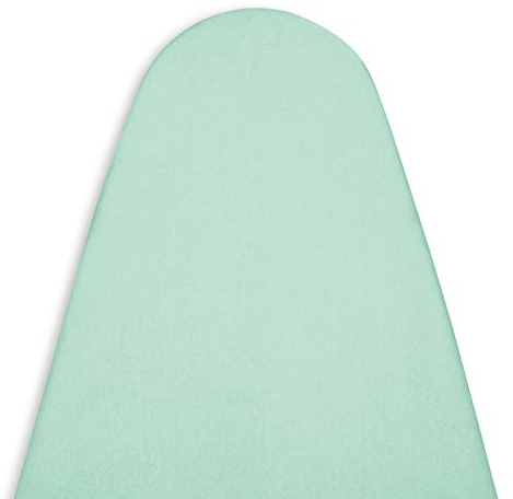 Encasa XO Mini-Bügelbrettbezug mit extra Dicker Unterlage, Unifarben, Gummizug, (Passt zu Standard Large Boards von 125x39 cm) Hitzereflektierend - Minzgrün