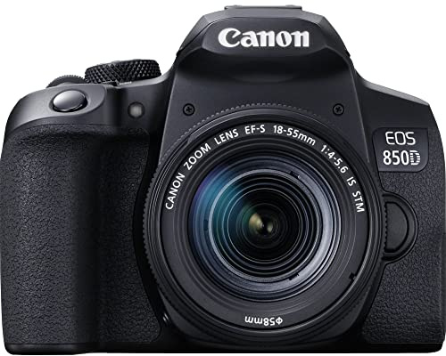 Canon EOS 850D Kit fotocamere SLR 24,1 MP CMOS 6000 x 4000 Pixel Nero