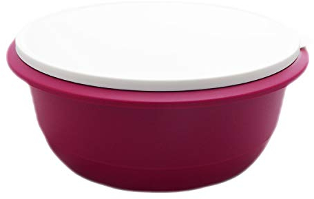 Tupperware Peng Schüssel 6 Liter Rührschüssel Servierschüssel Lila Brombeere Weiß